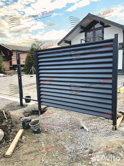 Забор-жалюзи