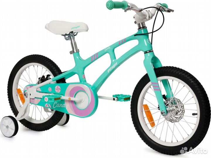 Велосипед Pifagor Candy 16 мятный Kra5