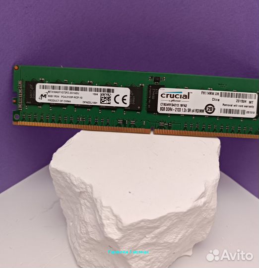 8GB DDR4 ECC 2133