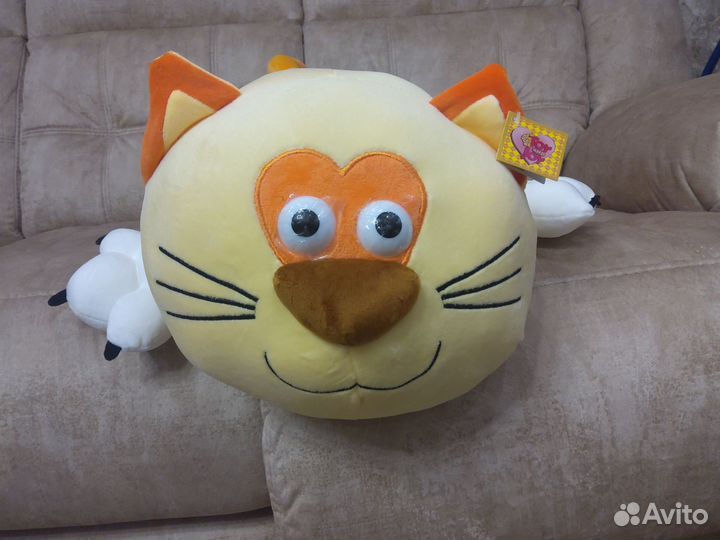 Кот- мягкая игрушка обнимашка