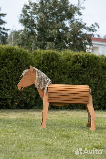 Деревянная лошадка Jumper для детских игр