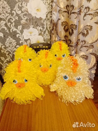 Игрушки-мочалки