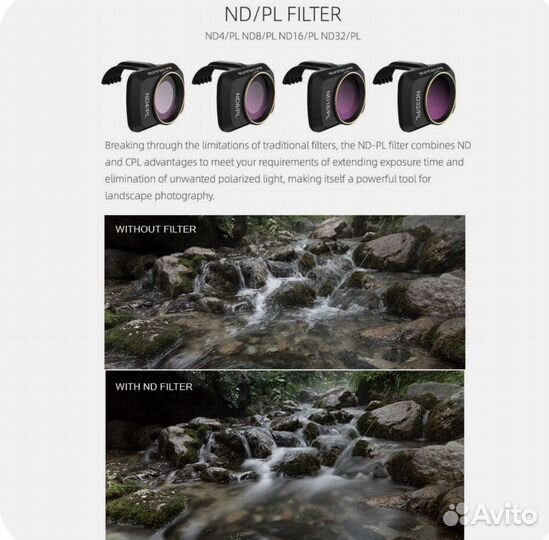 Фильтр объектива камеры для Mini 2/Mini 2SE