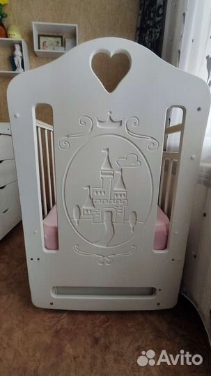 Детская кроватка 120х60 + матрас