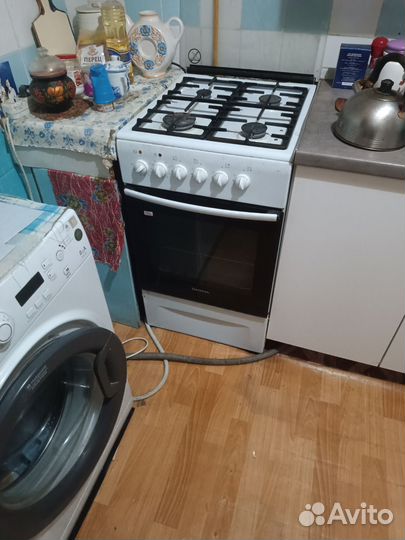 Плита газовая с электрической духовкой