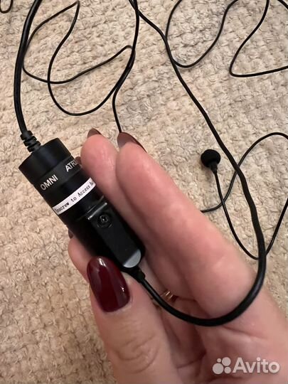 Микрофон-петличка audio-technica atr3350
