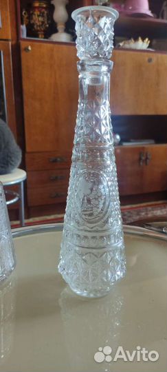 Графин хрустальный чехия