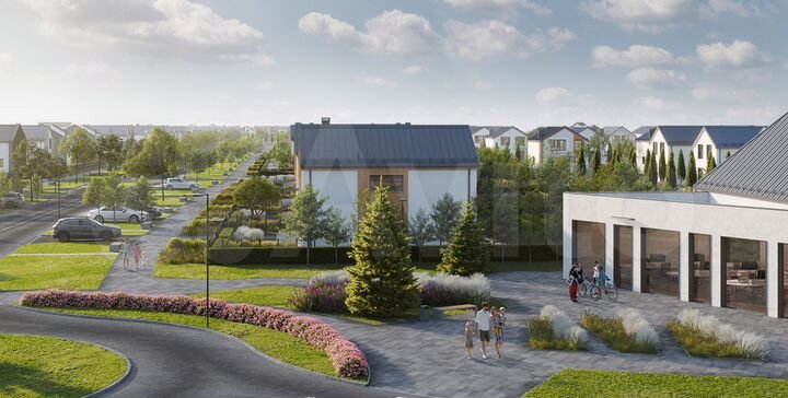 Дом 60 м² на участке 6,1 сот.