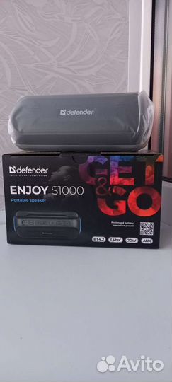 Блютуз колонка defender enjoy s 1000
