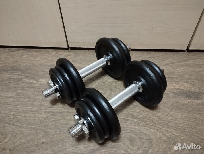 Гантели 2х10 новые