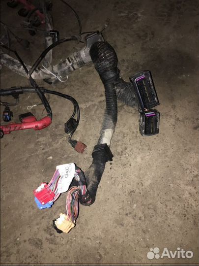 Проводка мотора BVJ ауди А8 Д3 4E1971713CB