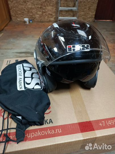 Открытый шлем HX 91 IXS Чёрный