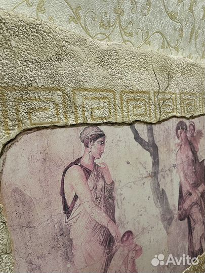 Картина Античная Греция. Гипс, ручная роспись