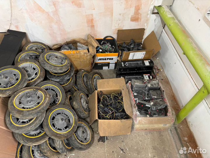 Переднее колесо Ninebot max G30 с колодкой