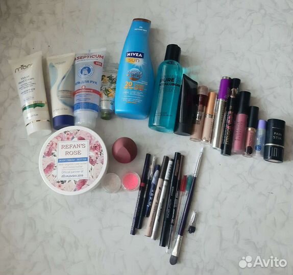 Косметика пакетом б/у