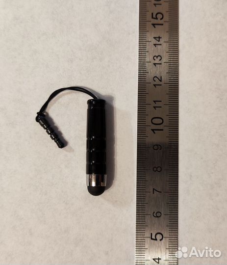 Стилус Ёмкостный 40 мм с заглушкой 3,5 мм