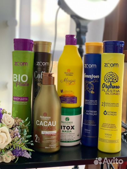 Модель на ботокс волос