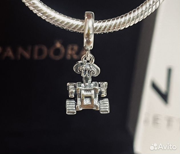 Валли шарм Walle подвеска silver