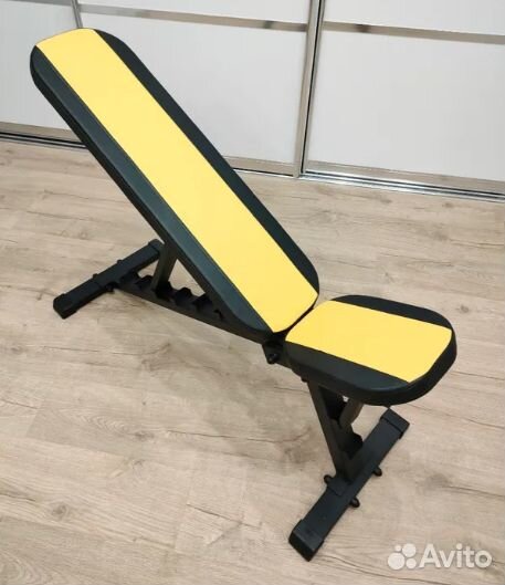 Скамья для жима штанги и гантелей до 350 кг новая