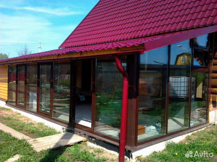 Остекление веранд / Остекление террас