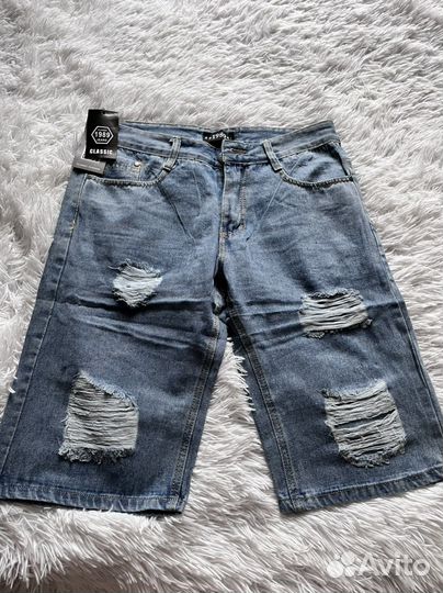 Шорты джинсовые