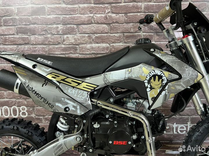 Питбайк BSE EX125E Urban Gray 17/14 электростартер