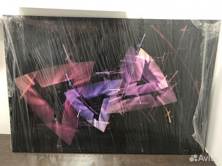 Абстракция с текстурным гелем