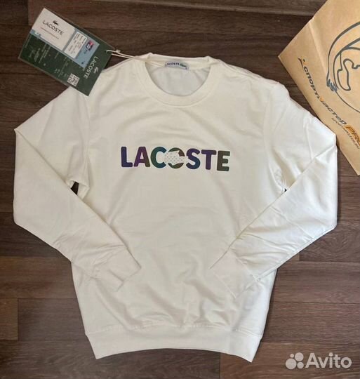 Свитшот Lacoste qr код