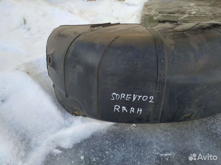 Подкрылок задний правый