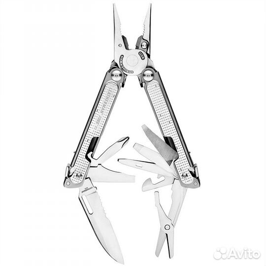 Мультитул leatherman free P2 832638 с нейлоновым ч