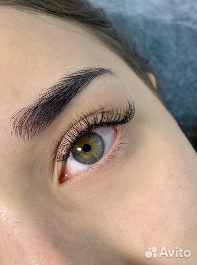 Наращивание ресниц модель