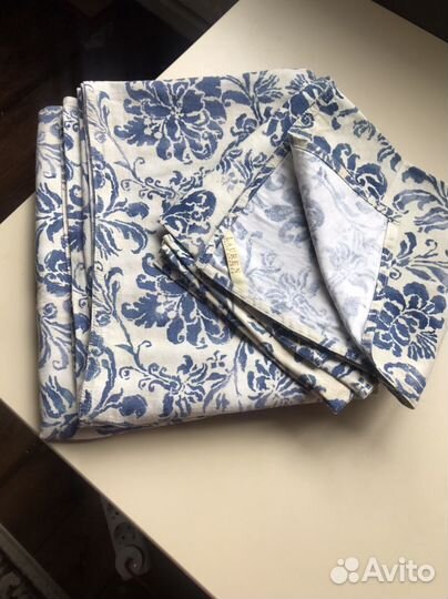 Скатерть Ralph Lauren и 4 салфетки столовые