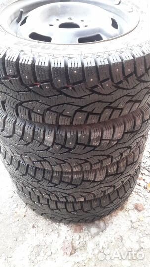 Колеса зимние ваз R13 резина и диски новые шипы