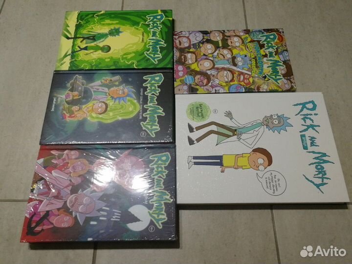 Книги Рик и Морти