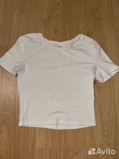 Топ белый zara