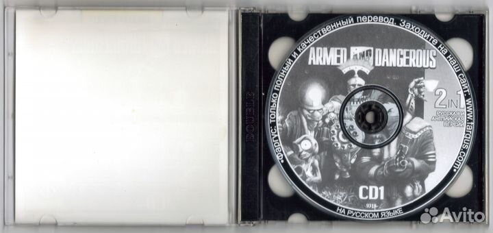 Armed and Dangerous. Фаргус. пк PC 2 CD диск 2003