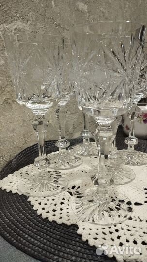 Фужеры кубки 6 шт