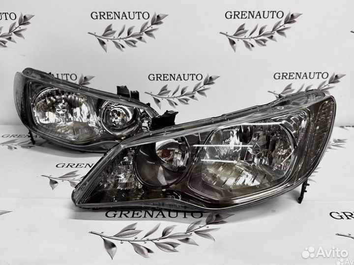 Комплект Фар Новые Honda Civic 8 4D рест 2009-12
