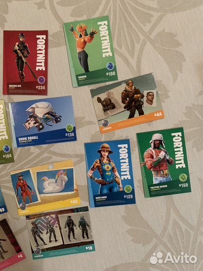 Карточки fortnite