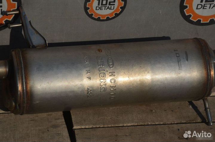 Глушитель задний Hyundai Solaris 2