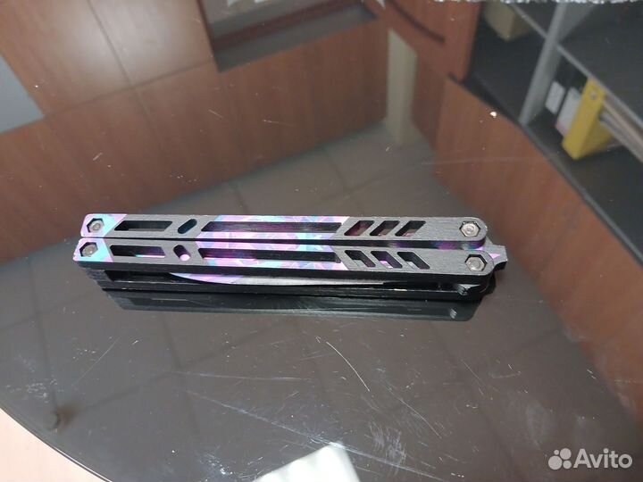 Нож бабочка деревянный