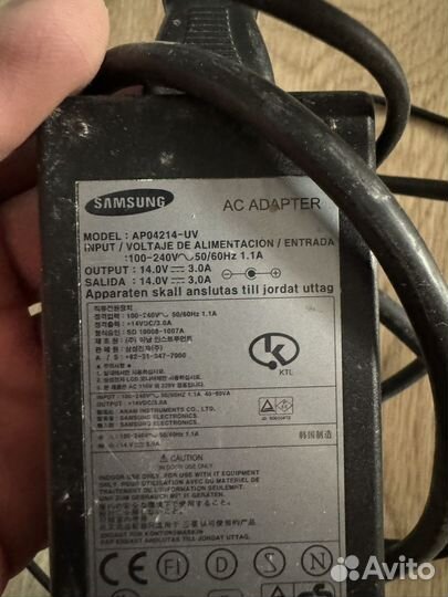 Монитор для компьютера+адаптер питания