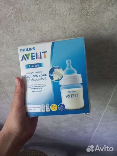Детские бутылочки для кормления avent anti-colic
