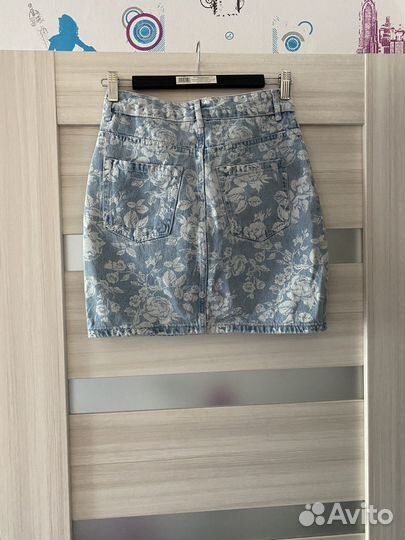 Юбка джинсовая