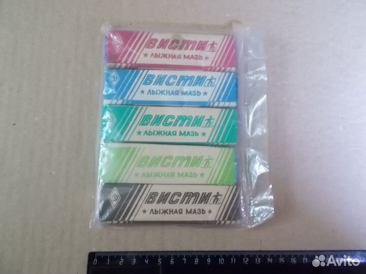 Висти лыжная мазь 1987 год
