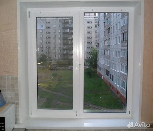 Окна пластиковые с отделкой