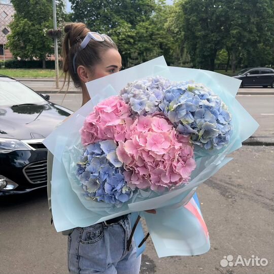 Красивые Букеты из Гортензий. Доставка/Самовывоз