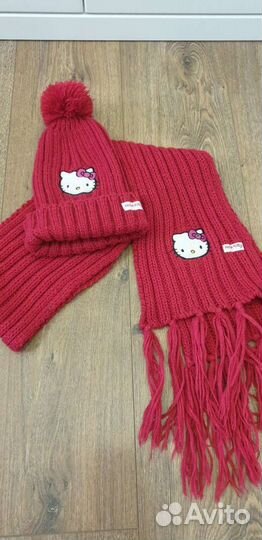 Комплект шапка и шарф