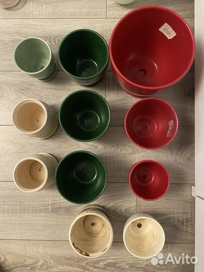 Керамические горшки для цветов