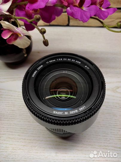 Sigma Zoom 17-50mm для Canon
